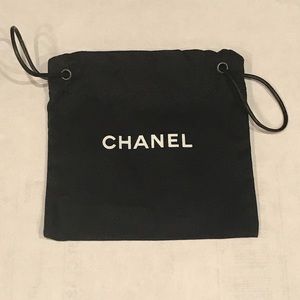 Chanel drawstring jewelry bag or dust cover